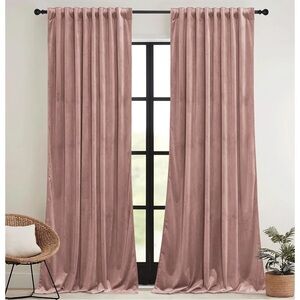 Set of 2 Blush Curtains
